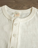 Warehouse Lot 4601 - Henley T-Shirt - Off White