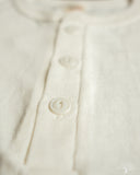 Warehouse Lot 4601 - Henley T-Shirt - Off White