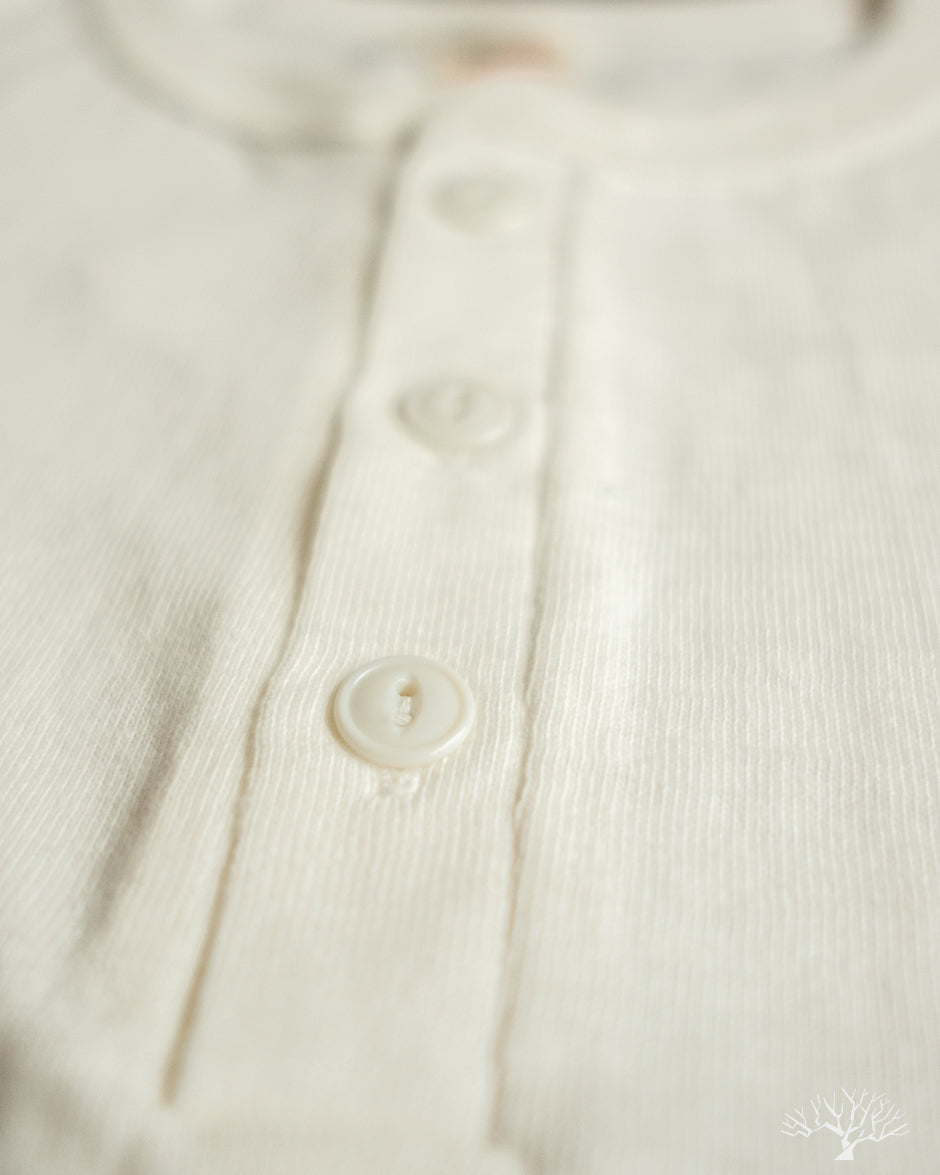 Warehouse Lot 4601 - Henley T-Shirt - Off White