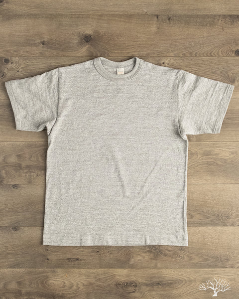 Warehouse - Lot 4601 - Plain T-Shirt - Heather Grey – Withered Fig