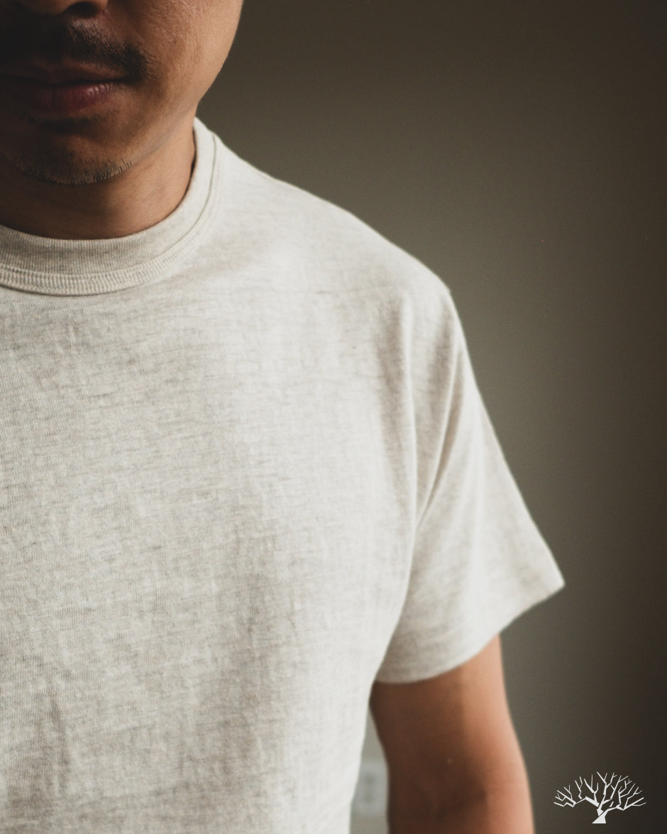 Warehouse Lot 4601 - Plain T-Shirt - Oatmeal