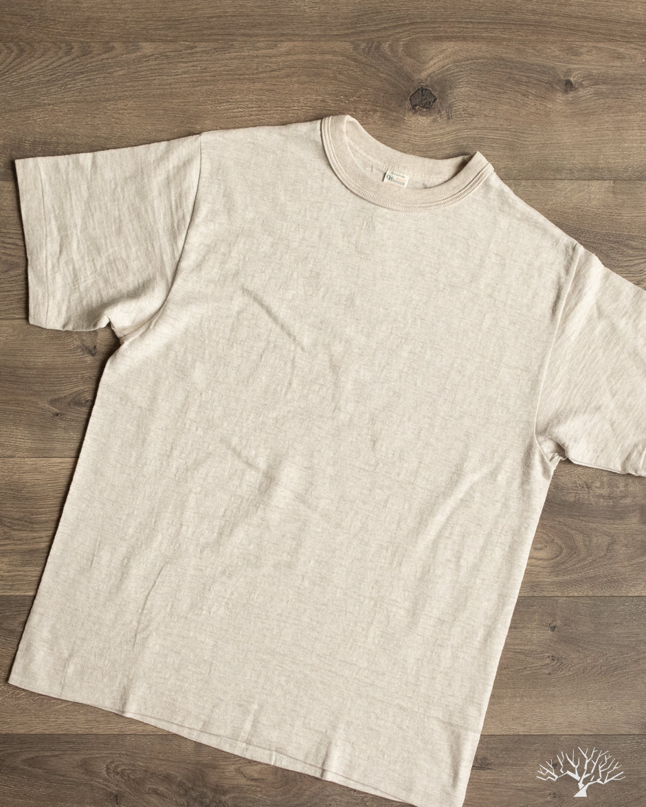 Warehouse Lot 4601 - Plain T-Shirt - Oatmeal