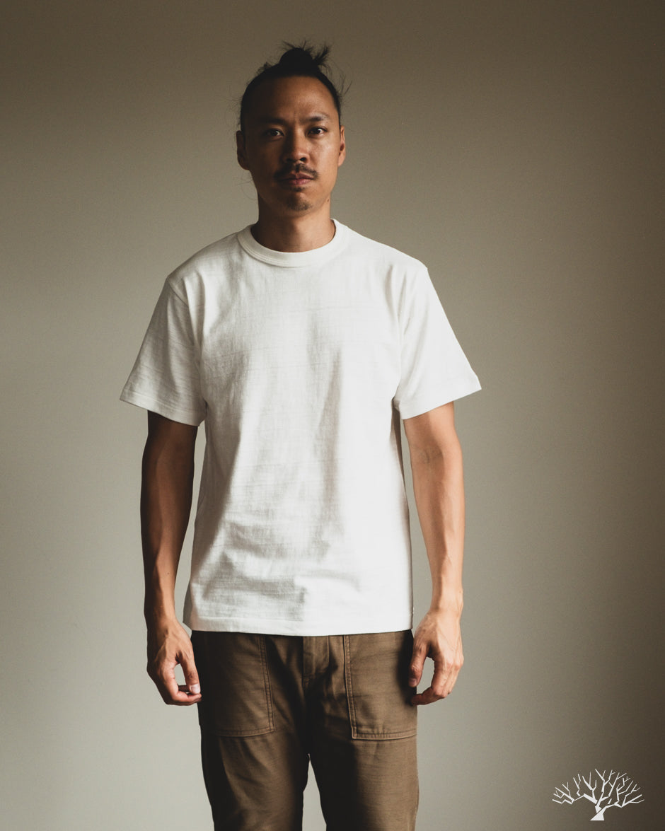 Warehouse Lot 4601 - Plain T-Shirt - Off-White