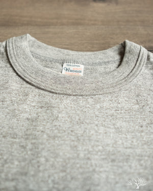 Warehouse - Lot 4601P - Pocket T-Shirt - Heather Grey