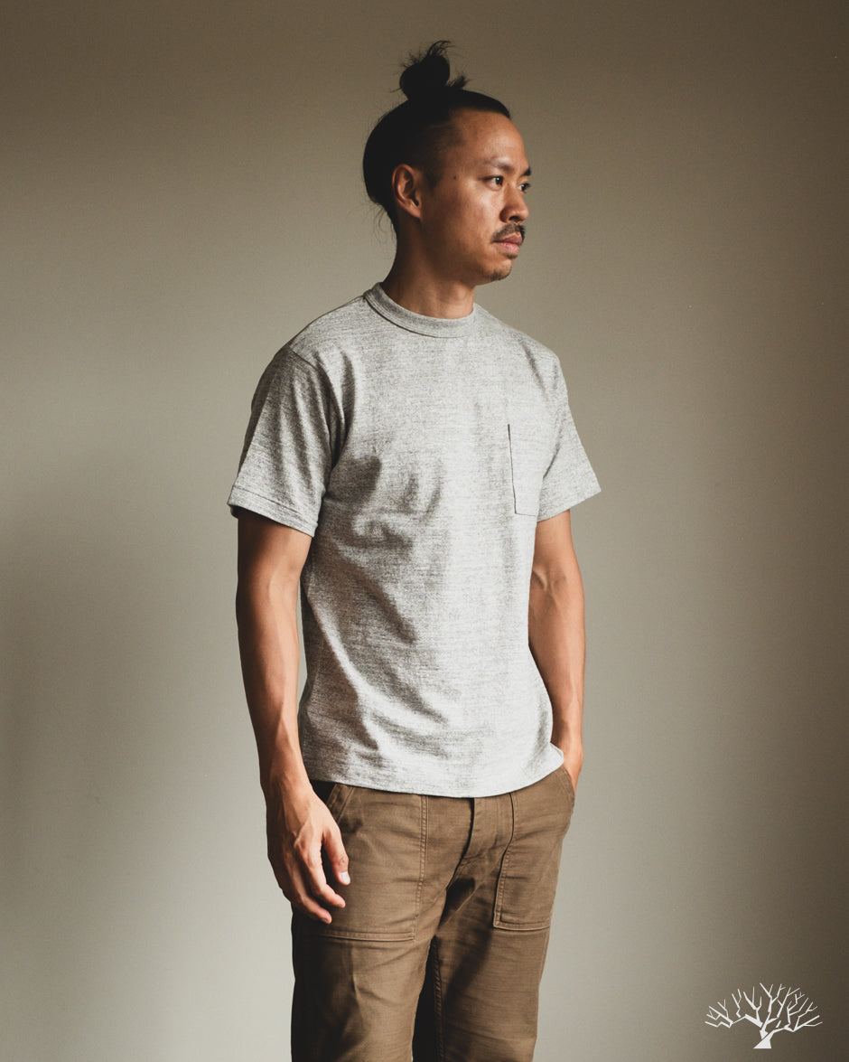 Warehouse Lot 4601P - Pocket T-Shirt - Heather Grey