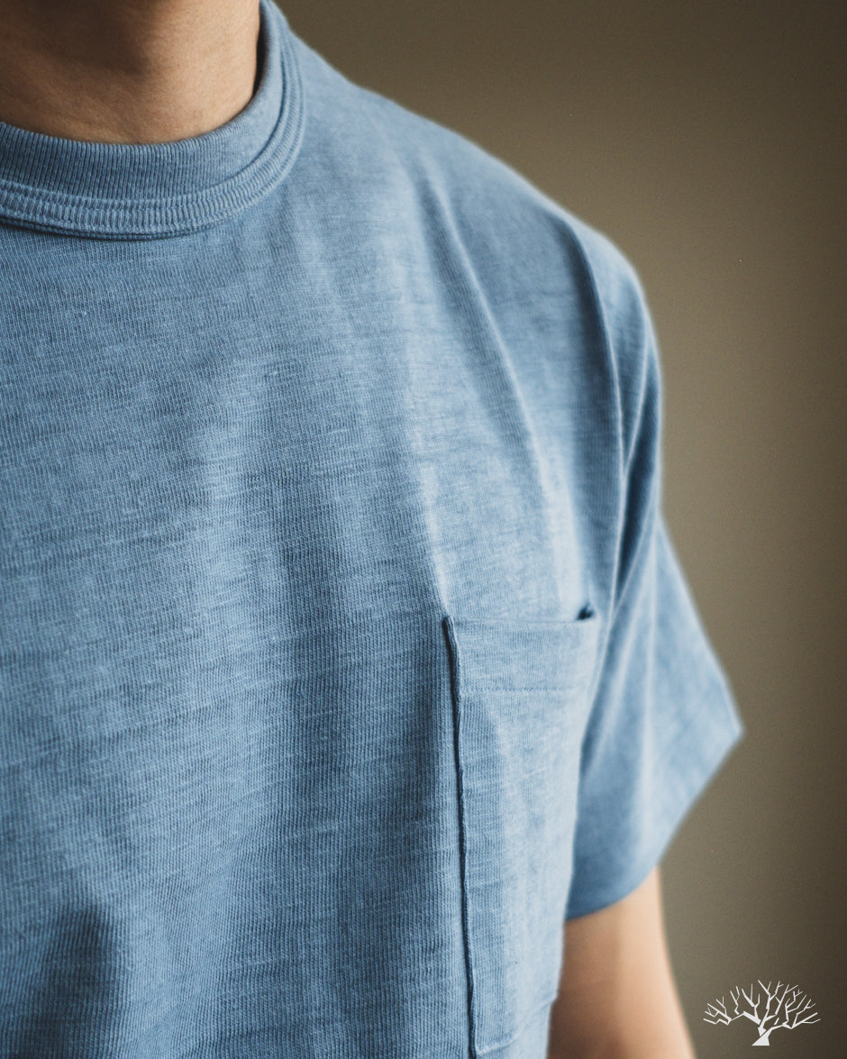 Warehouse Lot 4601P - Pocket T-Shirt - Pale Blue