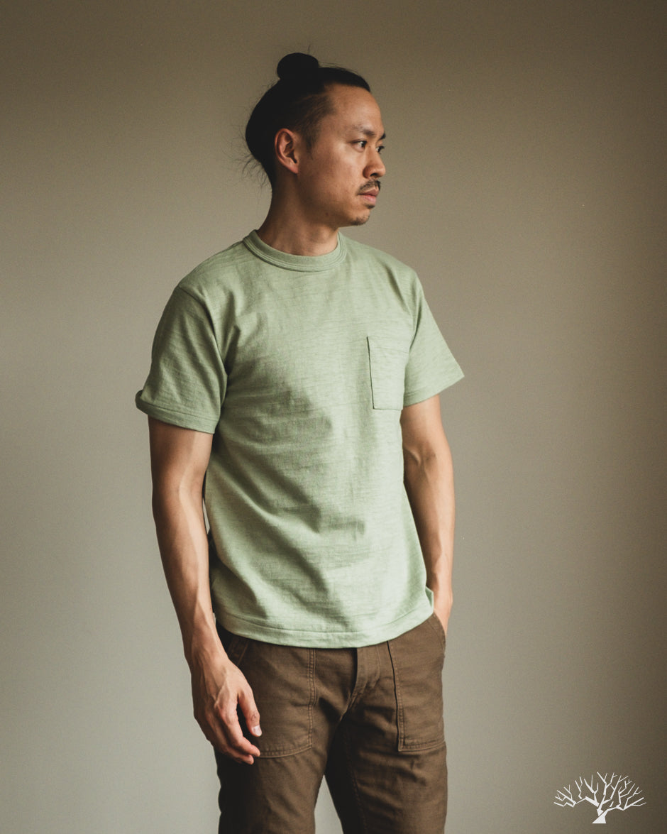 Warehouse Lot 4601P - Pocket T-Shirt - Pale Green