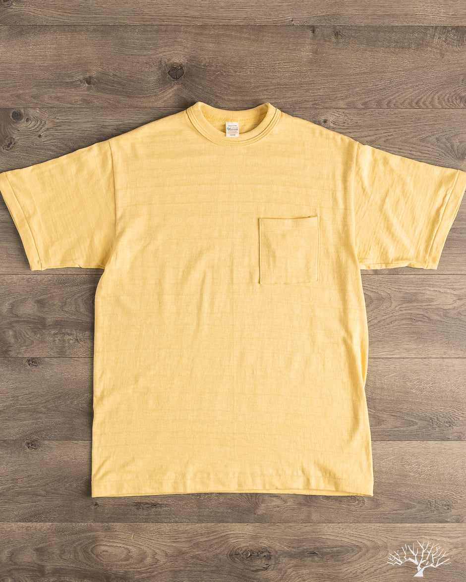Warehouse - Lot 4601P - Pocket T-Shirt - Straw – Withered Fig