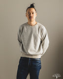 Lot 461 - Raglan Crewneck Sweatshirt - Heather Grey