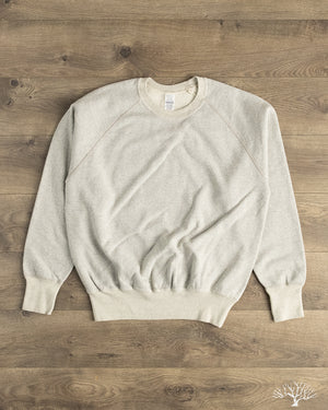 Lot 461 - Raglan Crewneck Sweatshirt - Heather Grey