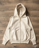 Warehouse Lot 487 - Reverse Weave Loopwheel Zip Hoodie - Oatmeal