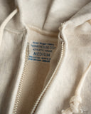 Warehouse Lot 487 - Reverse Weave Loopwheel Zip Hoodie - Oatmeal