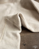 Warehouse Lot 487 - Reverse Weave Loopwheel Zip Hoodie - Oatmeal