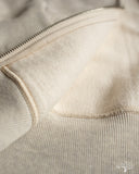 Warehouse Lot 487 - Reverse Weave Loopwheel Zip Hoodie - Oatmeal