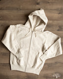 Warehouse Lot 487 - Reverse Weave Loopwheel Zip Hoodie - Oatmeal
