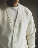 Warehouse Lot 498 - 4-Needle Sweat Cardigan - Beige
