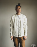 Warehouse Lot 498 - 4-Needle Sweat Cardigan - Beige