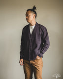 Warehouse Lot 498 - 4-Needle Sweat Cardigan - Dark Navy