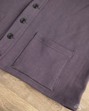 Warehouse Lot 498 - 4-Needle Sweat Cardigan - Dark Navy