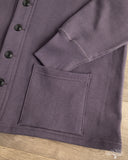 Warehouse Lot 498 - 4-Needle Sweat Cardigan - Dark Navy