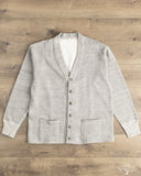 Warehouse Lot 498 - 4-Needle Sweat Cardigan - Heather Gray