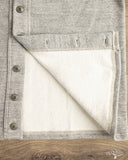 Warehouse Lot 498 - 4-Needle Sweat Cardigan - Heather Gray