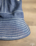 Warehouse Lot 5200 - Army Hat - Indigo Denim