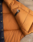 Lot 2227 - Rocky Mountain x Warehouse HBT Down Vest - Indigo