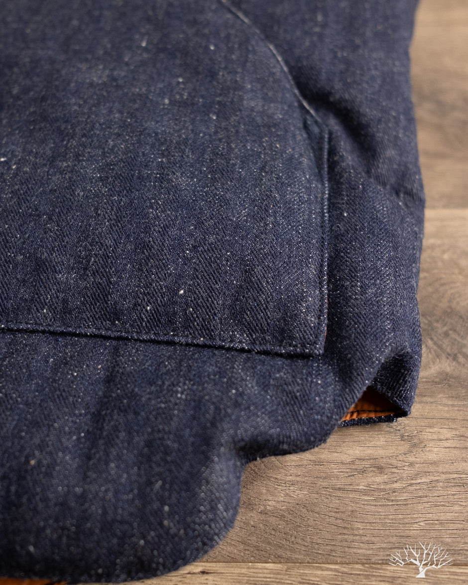 Lot 2227 - Rocky Mountain x Warehouse HBT Down Vest - Indigo