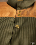 Lot 2226 - Rocky Mountain x Warehouse HBT Down Vest - Olive Drab