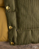 Lot 2226 - Rocky Mountain x Warehouse HBT Down Vest - Olive Drab