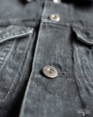 3sixteen Stonewashed Type 3s Denim Jacket - Black
