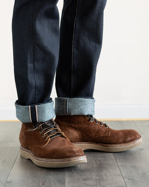Viberg - Service Boot - Aged Bark Roughout - 1035 – Withered Fig