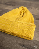 Cableami Linen Waffle Watch Cap - Yellow