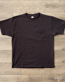 Denime 263 Crew Neck Pocket T-Shirt - Black