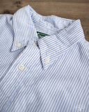 Gitman Vintage Oxford Shirt - Blue Stripe