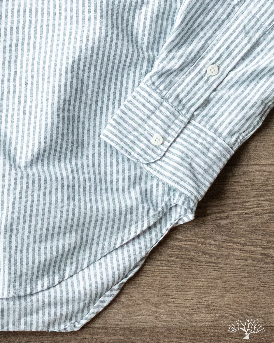 Gitman Vintage Oxford Shirt - Green Stripe