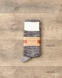 Homespun Knitwear Dust Bowl Work Sock - Charcoal