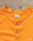 Homespun Knitwear Short-Sleeve Coalminer Henley - Sunset
