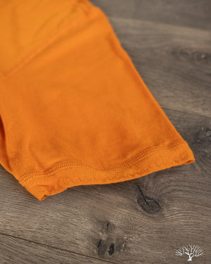 Homespun Knitwear Short-Sleeve Coalminer Henley - Sunset