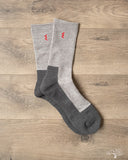 Iron Heart IHG-030 Work Boot Socks - Grey