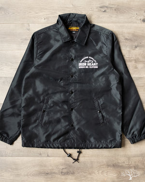 Iron Heart IHJ-117-BLK - 20th Anniversary Nylon Windbreaker - Black