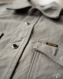 Iron Heart IHSH-235-GRY - Military Serge Western Shirt - Grey