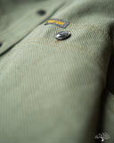 Iron Heart IHSH-307-OLV - Military Serge Work Shirt - Olive