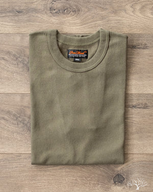 IHT-1600-OLV - 11oz Extra Heavy Short Sleeve T-Shirt - Olive