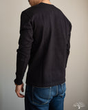 IHTL-1501-BLK - 11oz Extra Heavy Long Sleeve Sweater - Black