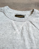 National Athletic Goods Long Sleeve Gym Tee - Mid Grey