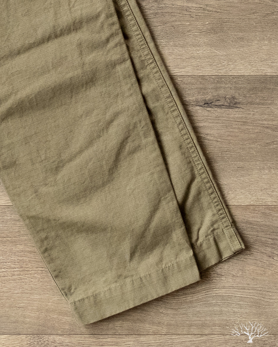 orSlow - New Yorker Pants - Army Ripstop – Withered Fig