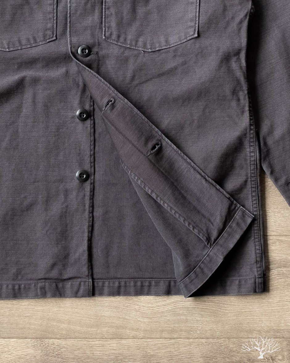 orSlow - U.S. Army Fatigue Shirt - Black Stone – Withered Fig