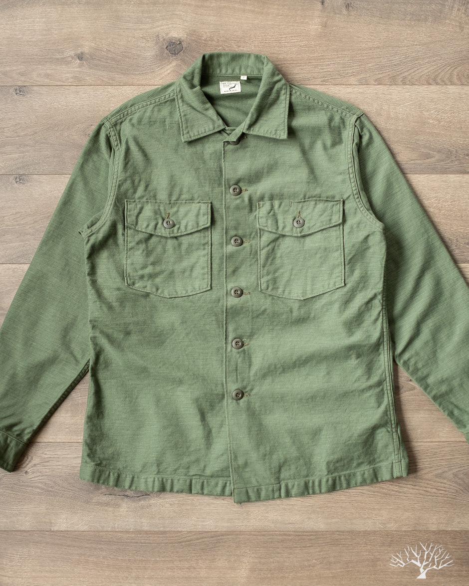 orSlow U.S. Army Fatigue Shirt - Green - 03-8045-16